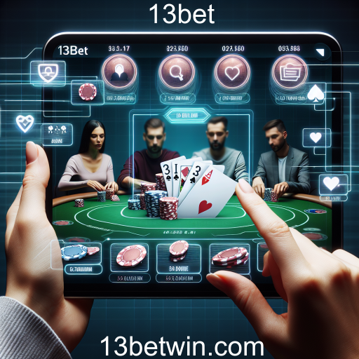 A Emoção do Poker Online no 13bet